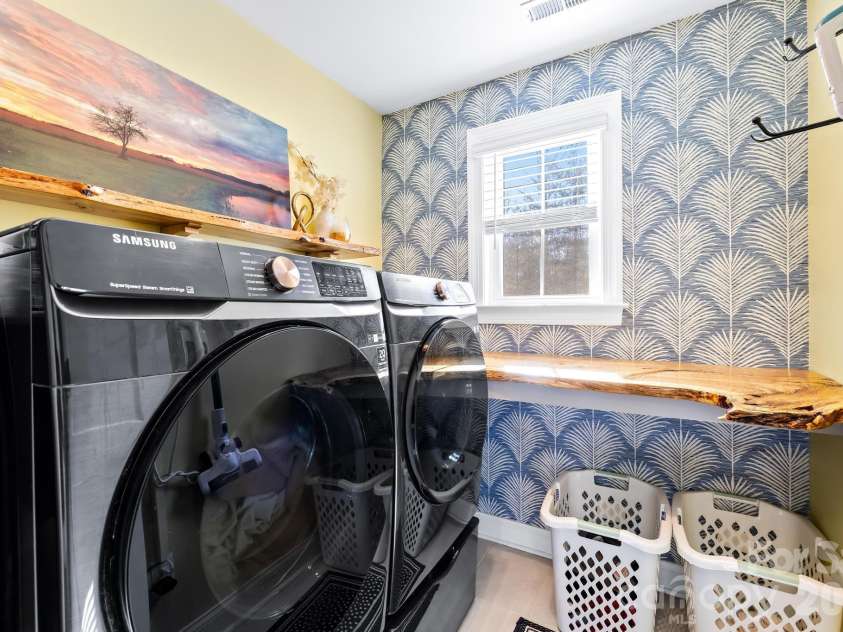 2509 Saint James Church Road, Denver, NC 28037.  MLS# CAR4353033, YatesRealty ID 4466. Second level laundry