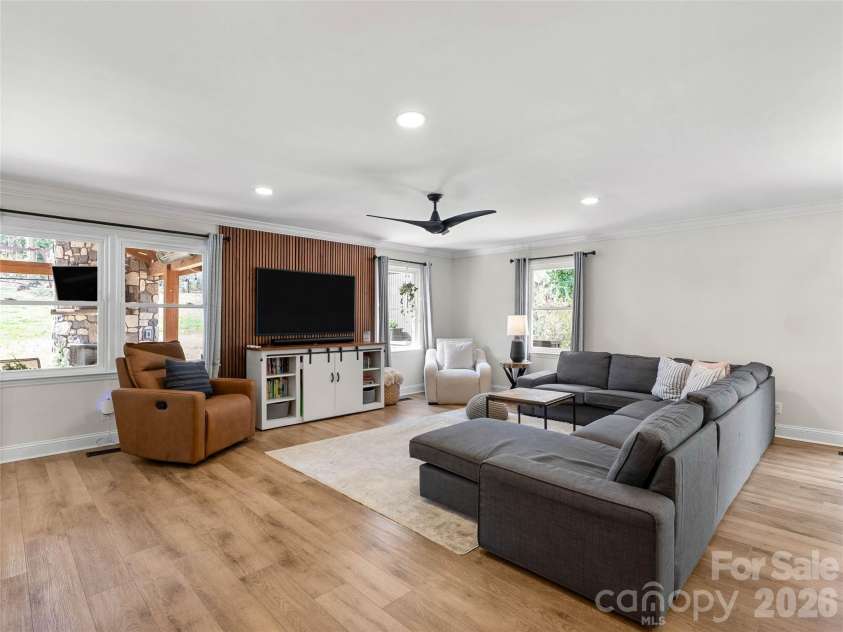 310 Case Street, Columbus, NC 28722.  MLS# CAR4371451, YatesRealty ID 44667. Living room