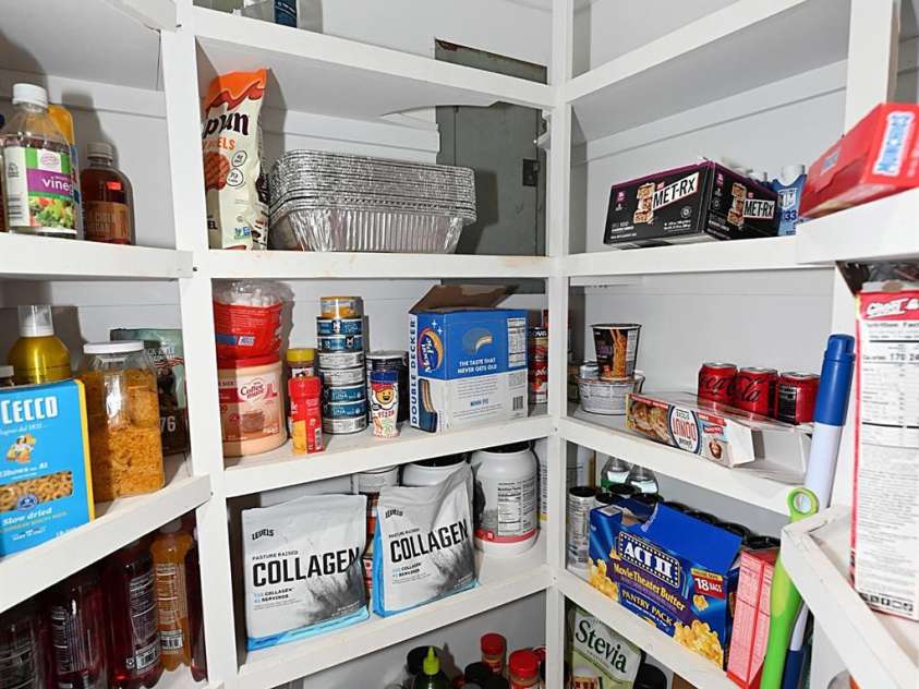 3392 Pearidge Road, Bostic, NC 28018.  MLS# CAR4414530, YatesRealty ID 44683. Large pantry