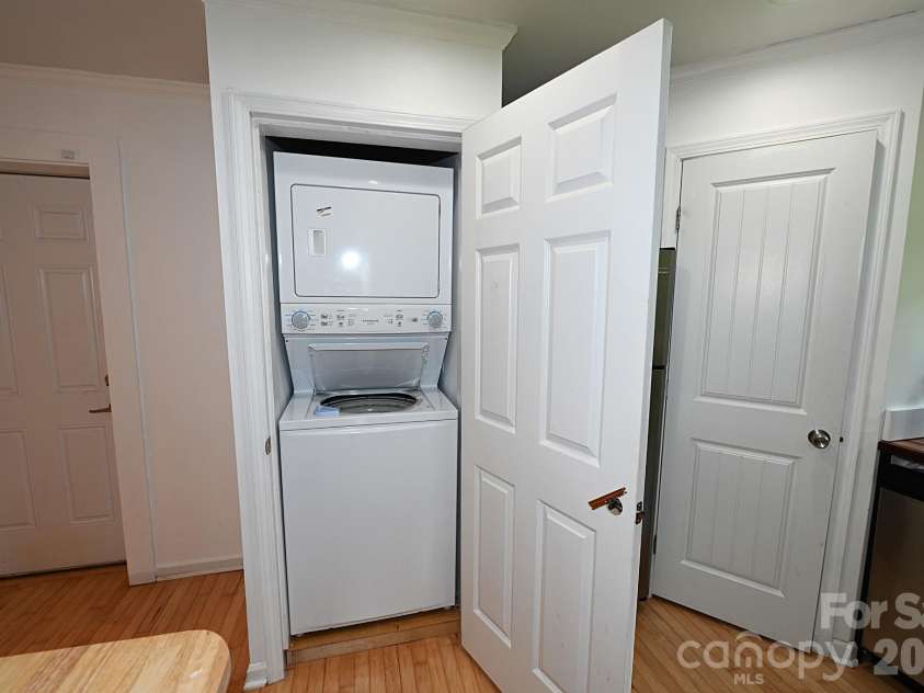 3392 Pearidge Road, Bostic, NC 28018.  MLS# CAR4414530, YatesRealty ID 44683. Laundry closet off kitchen