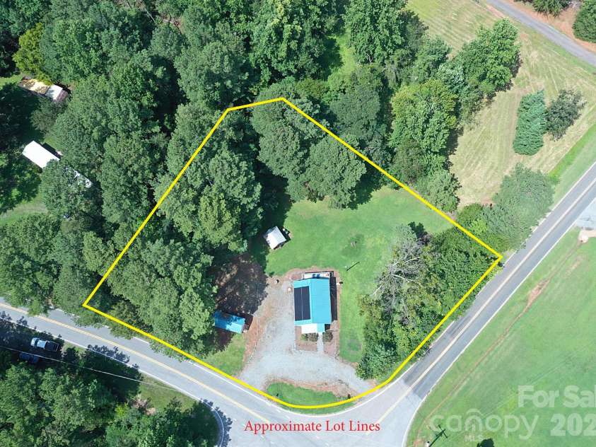 3392 Pearidge Road, Bostic, NC 28018.  MLS# CAR4414530, YatesRealty ID 44683. Lot lines approximate