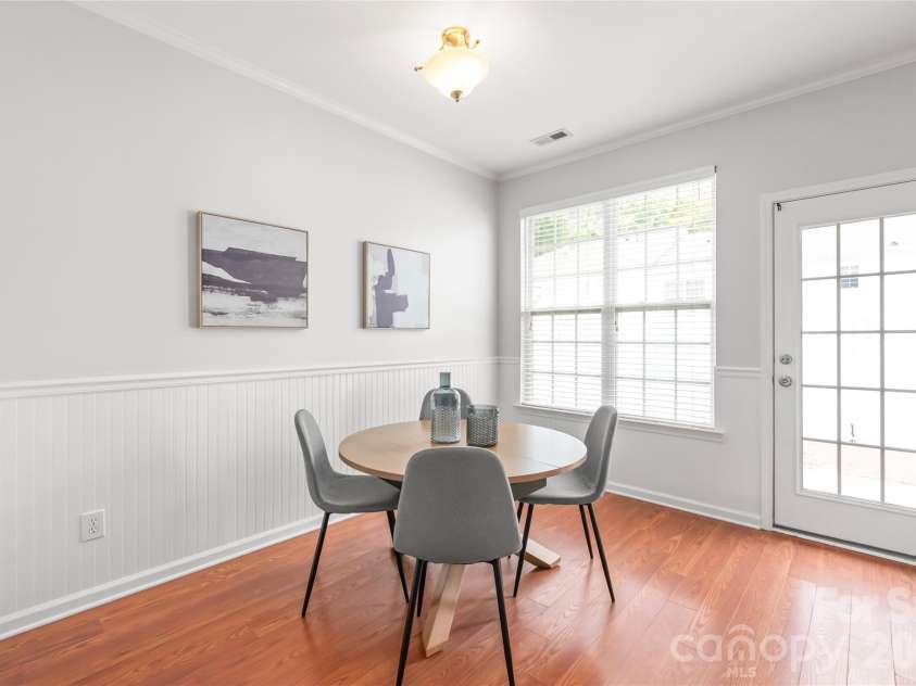 636 Brickdust Court, Fort Mill, SC 29708.  MLS# CAR4413027, YatesRealty ID 44691. Bright, open, and versatile: a spacious dining area that connects seamlessly for effortless entertaining.