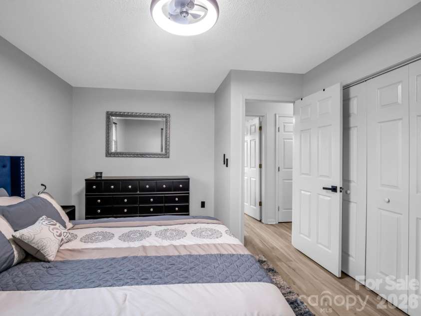 89 Hillview Circle, Brevard, NC 28712.  MLS# CAR4414066, YatesRealty ID 44693. Primary bedroom #3
