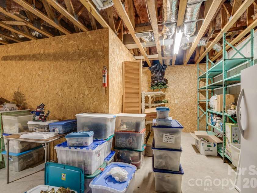 11 Ridgeway Drive, Weaverville, NC 28787.  MLS# CAR4414965, YatesRealty ID 44696. Abundance of storage!