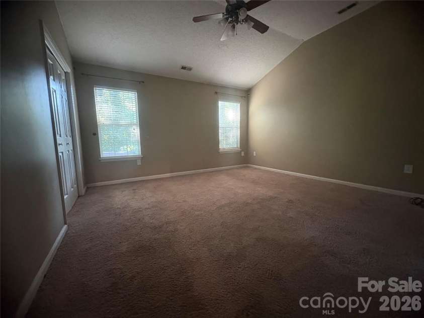 3520 Cliffvale Court, Charlotte, NC 28269.  MLS# CAR4414990, YatesRealty ID 44702. Master Bedroom