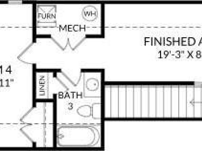 1083 Arundle Road, Sherrills Ford, NC 28673.  MLS# CAR4354462, YatesRealty ID 4472. Upper Level