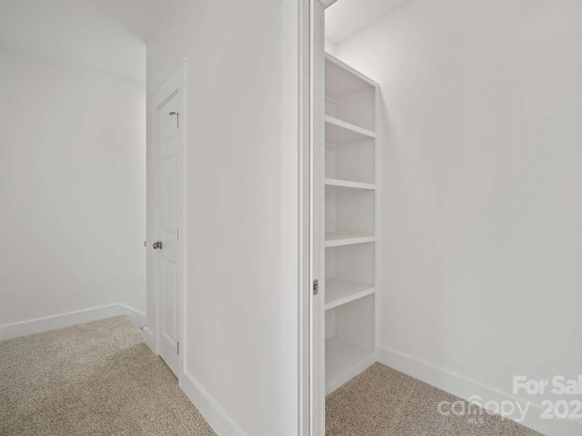 7589 Katherine Drive, Denver, NC 28037.  MLS# CAR4311633, YatesRealty ID 44729. Hall closet for your stored items 