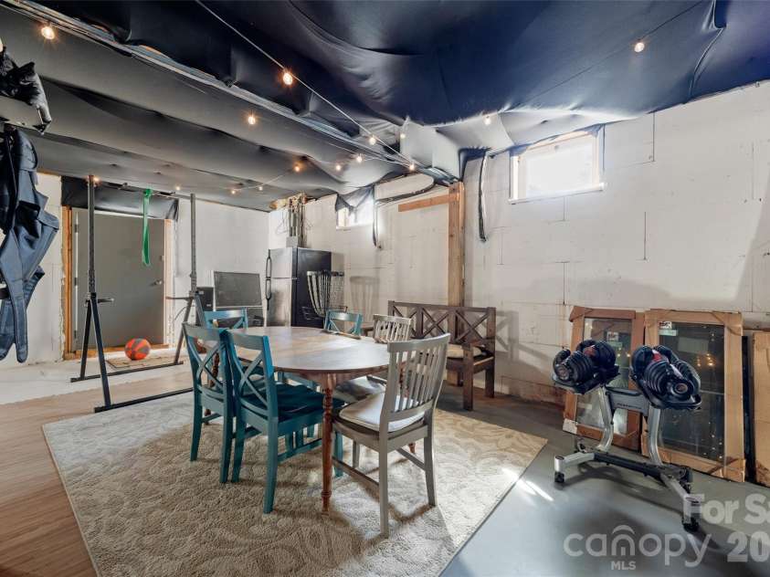 970 Oxford Drive, Rock Hill, SC 29732.  MLS# CAR4337504, YatesRealty ID 4476. Unfinished basement