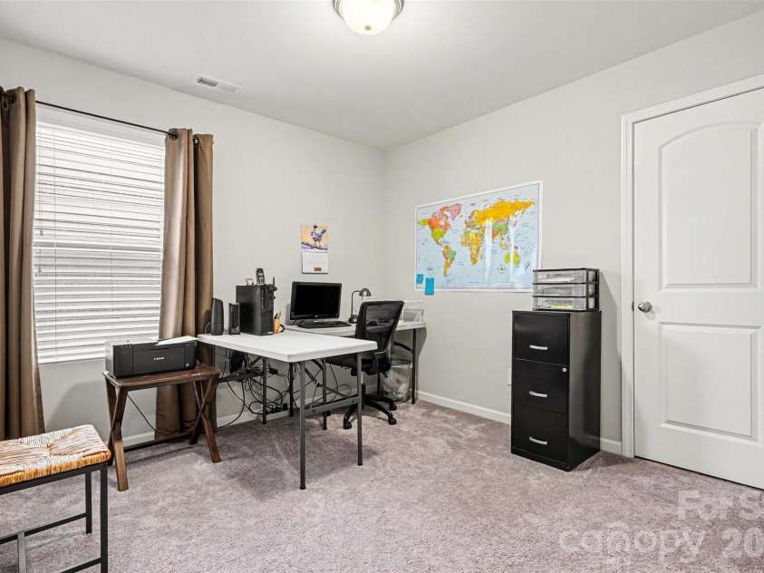 821 Alta Way, Kannapolis, NC 28081.  MLS# CAR4356703, YatesRealty ID 4477. Bedroom 3