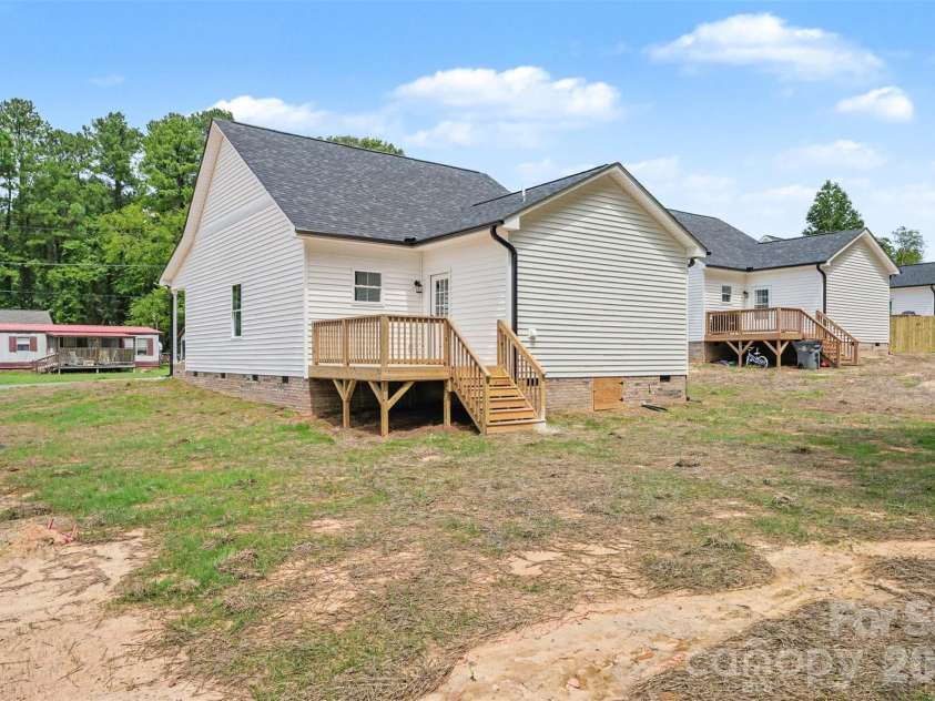 749 Jack Street, Kannapolis, NC 28081.  MLS# CAR4405796, YatesRealty ID 44780. Backyard