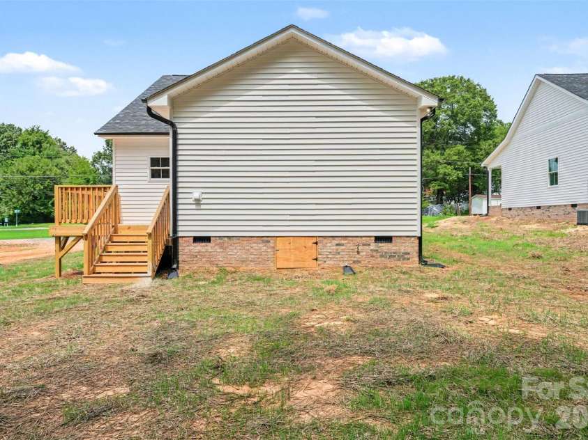 749 Jack Street, Kannapolis, NC 28081.  MLS# CAR4405796, YatesRealty ID 44780. Backyard