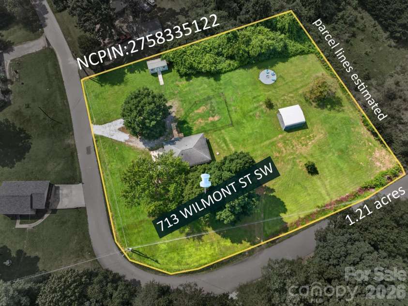 713 Wilmont Street, Lenoir, NC 28645.  MLS# CAR4413917, YatesRealty ID 44788. 