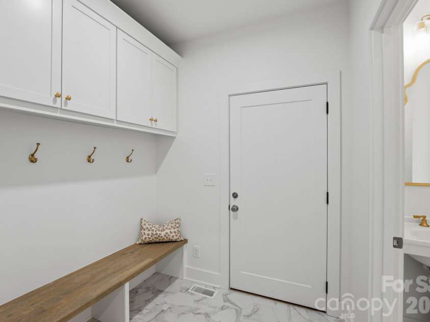 2315 Chateau Court, Matthews, NC 28105.  MLS# CAR4407259, YatesRealty ID 44800. Mudroom.