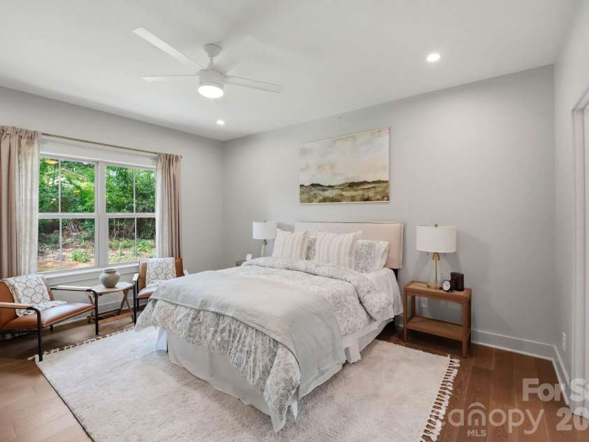 2315 Chateau Court, Matthews, NC 28105.  MLS# CAR4407259, YatesRealty ID 44800. Primary bedroom.