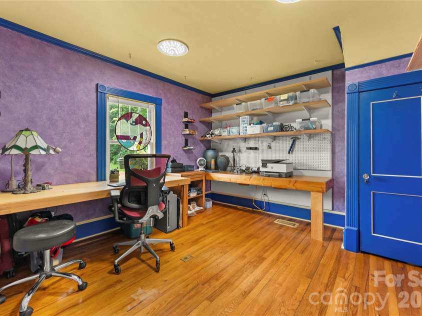 620 Old Lytle Cove Road, Swannanoa, NC 28778.  MLS# CAR4415136, YatesRealty ID 44806. Downstairs bedroom/office