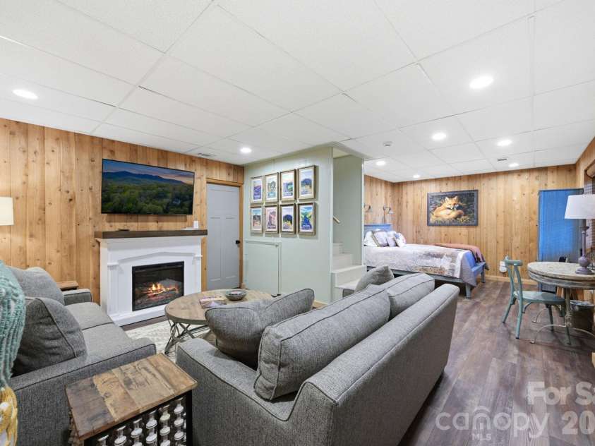 345 Chalk Dust Trail, Purlear, NC 28665.  MLS# CAR4415020, YatesRealty ID 44809. Downstairs Bonus Room