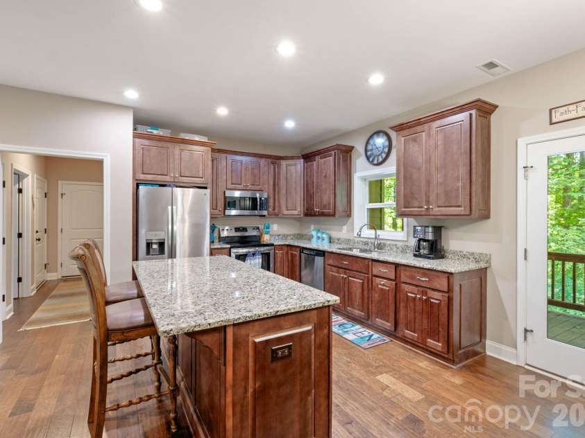 72 Summer Shade Court, Hendersonville, NC 28792.  MLS# CAR4413239, YatesRealty ID 44810. Kitchen and Hallway Area
