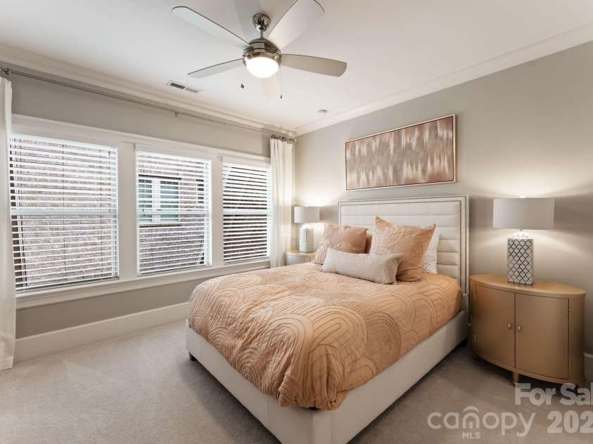 4611 Harper Court, Charlotte, NC 28210.  MLS# CAR4413590, YatesRealty ID 44828. Guest bedroom (second-level).