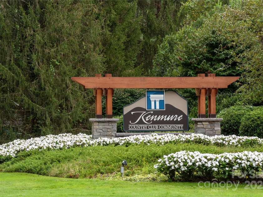 23 Dartmoor Court, Flat Rock, NC 28731.  MLS# CAR4241308, YatesRealty ID 4483. Kenmure Sign