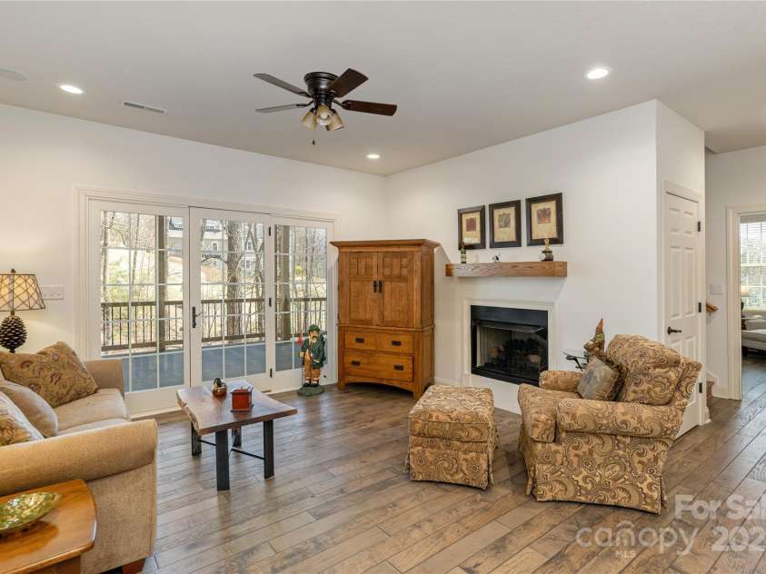 23 Dartmoor Court, Flat Rock, NC 28731.  MLS# CAR4241308, YatesRealty ID 4483. Lower Level Living Area
