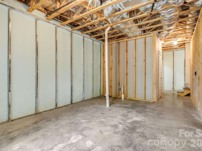 35 Emmett Lane, Asheville, NC 28806.  MLS# CAR4348992, YatesRealty ID 44840. Ready to create a separate living space.