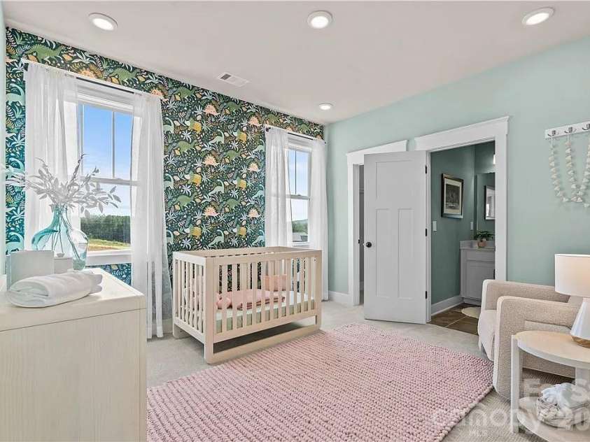 3031 Grandiose Drive, Indian Trail, NC 28079.  MLS# CAR4411902, YatesRealty ID 44844. Bedroom #3 - Model Home, For Reference Only.