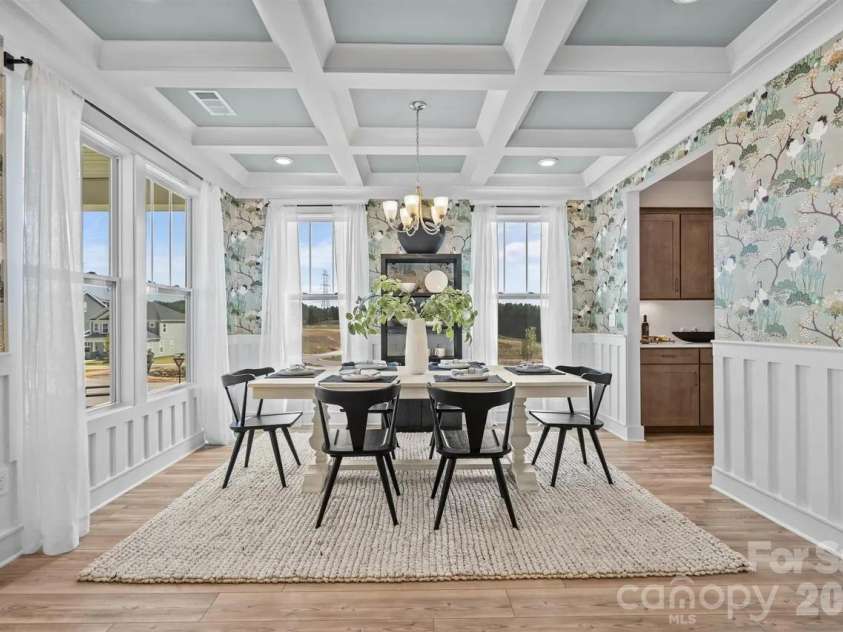 3031 Grandiose Drive, Indian Trail, NC 28079.  MLS# CAR4411902, YatesRealty ID 44844. Dining Room - Model Home, For Reference Only.