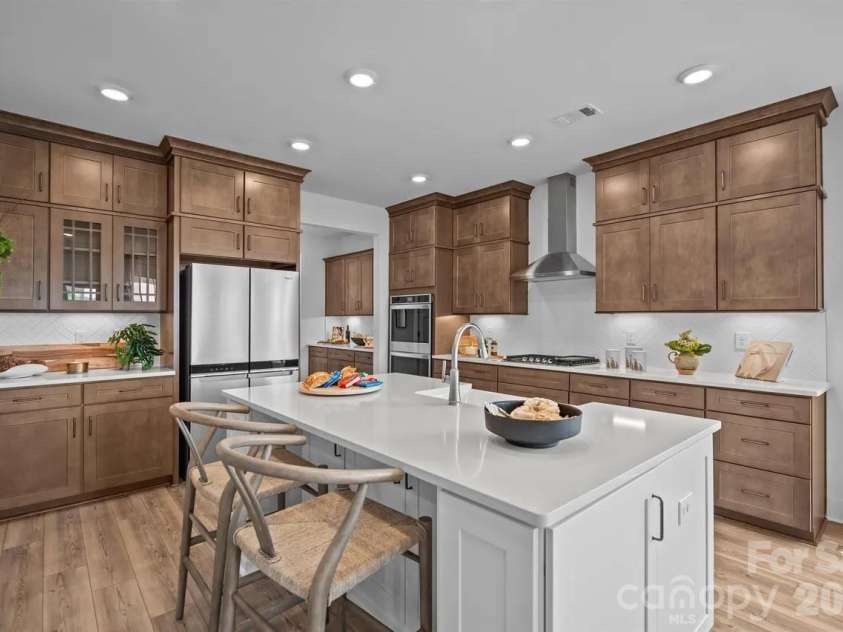 3031 Grandiose Drive, Indian Trail, NC 28079.  MLS# CAR4411902, YatesRealty ID 44844. Kitchen - Model Home, For Reference Only.