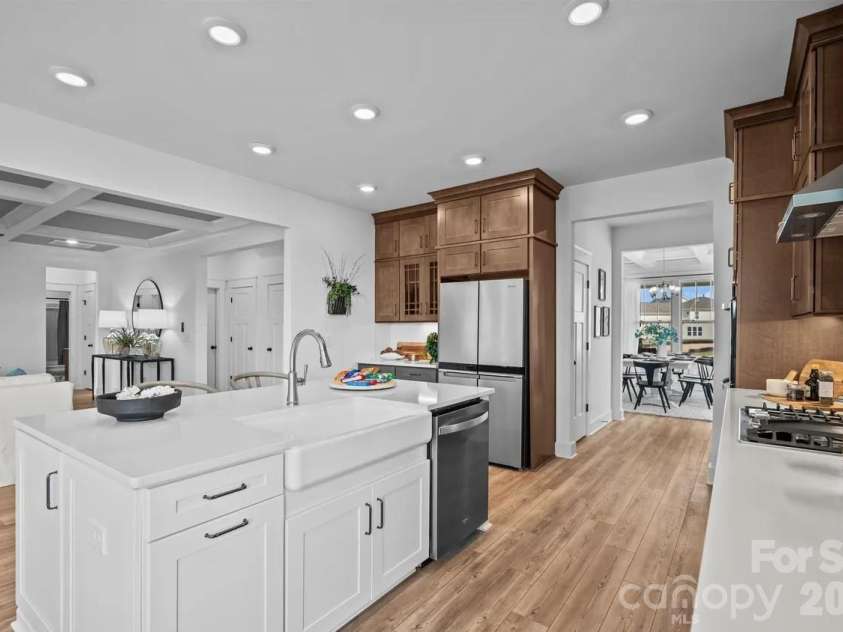 3031 Grandiose Drive, Indian Trail, NC 28079.  MLS# CAR4411902, YatesRealty ID 44844. Kitchen - Model Home, For Reference Only.