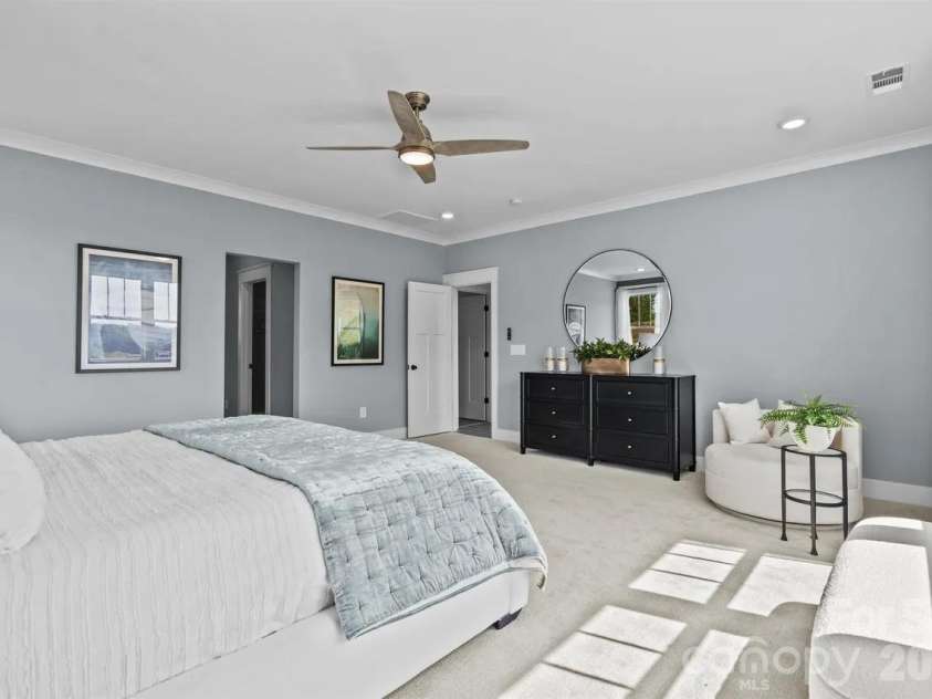 3031 Grandiose Drive, Indian Trail, NC 28079.  MLS# CAR4411902, YatesRealty ID 44844. Owner's Suite - Model Home, For Reference Only.