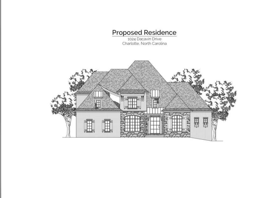 1024 Dacavin Drive, Charlotte, NC 28226.  MLS# CAR4343920, YatesRealty ID 4485. 