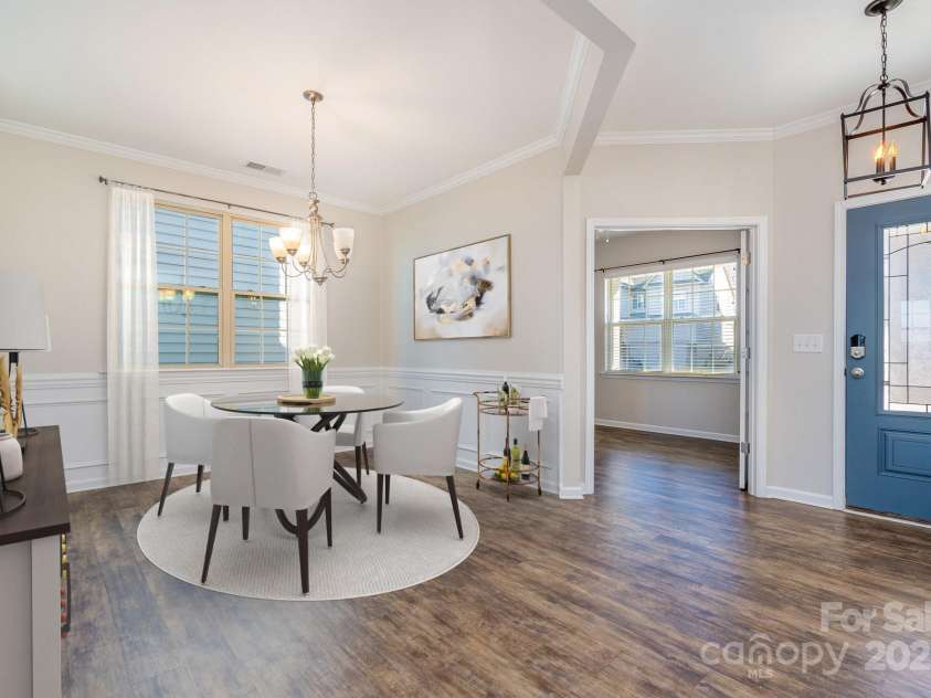 1878 Sapphire Meadow Drive, Fort Mill, SC 29715.  MLS# CAR4209802, YatesRealty ID 4485. Formal dining room