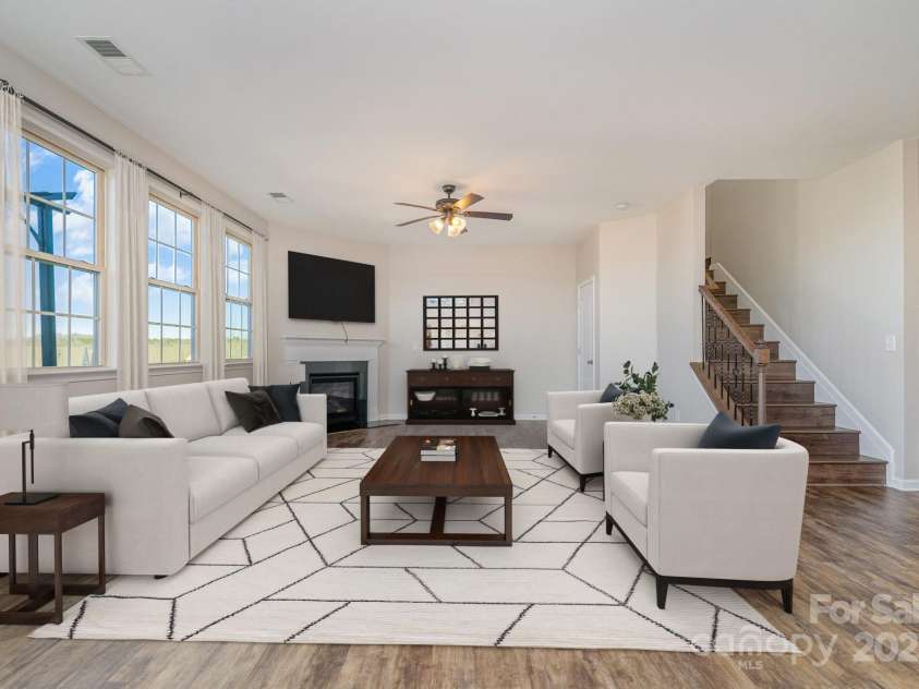1878 Sapphire Meadow Drive, Fort Mill, SC 29715.  MLS# CAR4209802, YatesRealty ID 4485. Living room