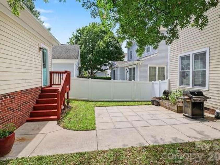 742 Revival Row, Fort Mill, SC 29708.  MLS# CAR4414341, YatesRealty ID 44850. Backyard and patio