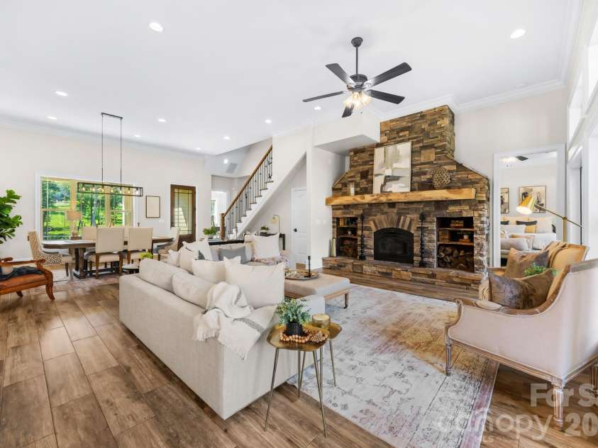 6334 Long Island Road, Catawba, NC 28609.  MLS# CAR4413966, YatesRealty ID 44859. Tile floor throughout main open area