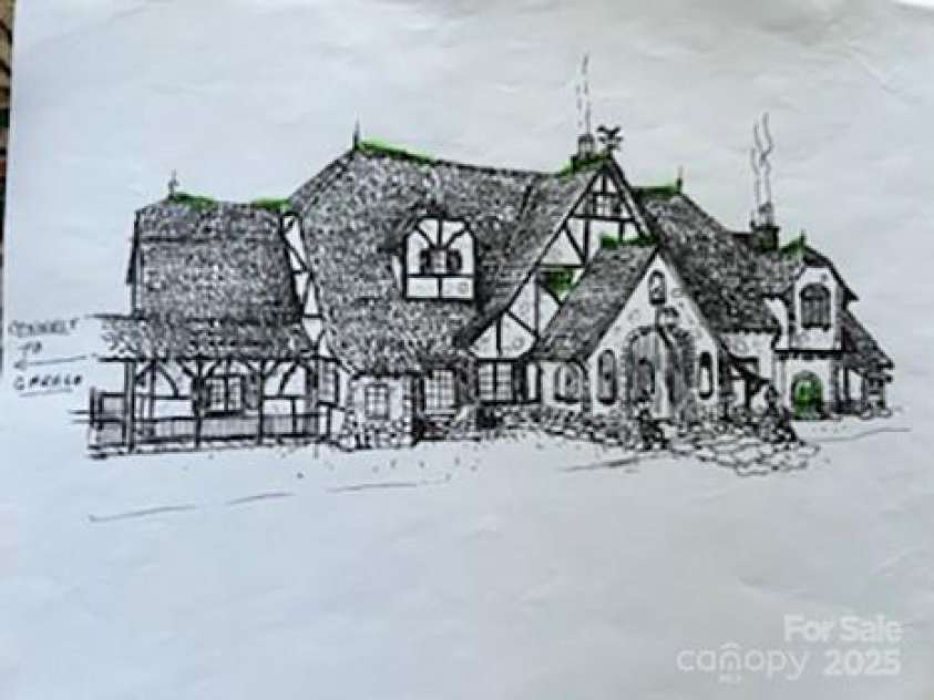 628 Rock Ledge Lane, Linville, NC 28646.  MLS# CAR4230974, YatesRealty ID 4486. Dahl's Drawings