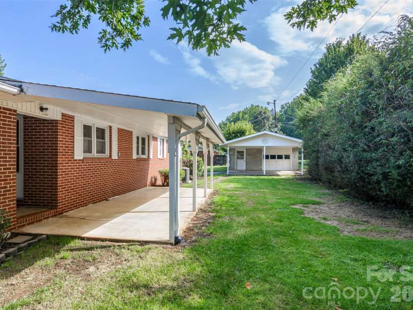 32 Kathy Drive, Waynesville, NC 28786.  MLS# CAR4411160, YatesRealty ID 44862. Rear View