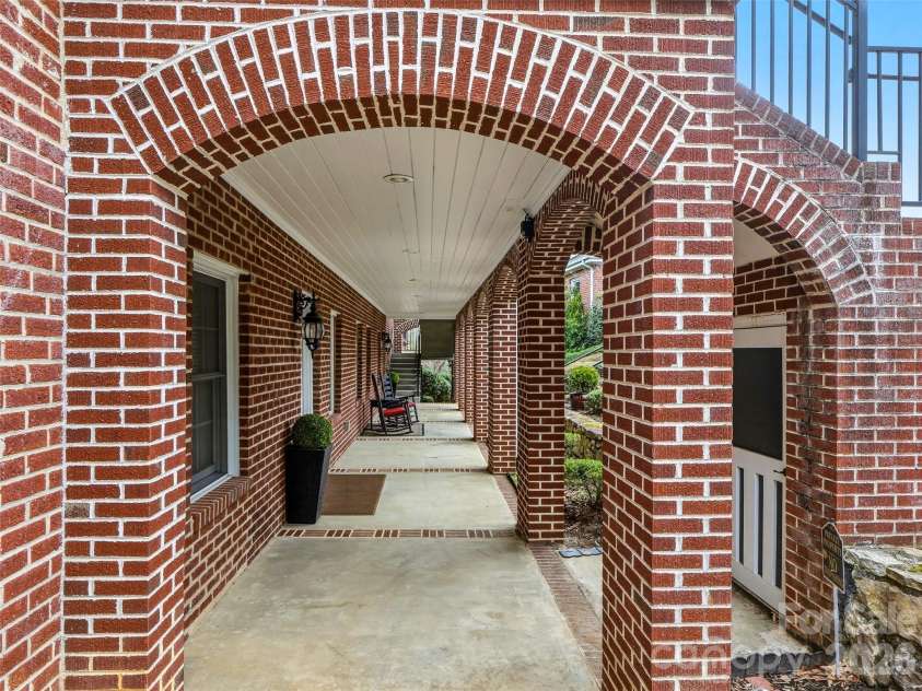 2688 Greenville Highway, Flat Rock, NC 28731.  MLS# CAR4354326, YatesRealty ID 4488. Covered Walkway
