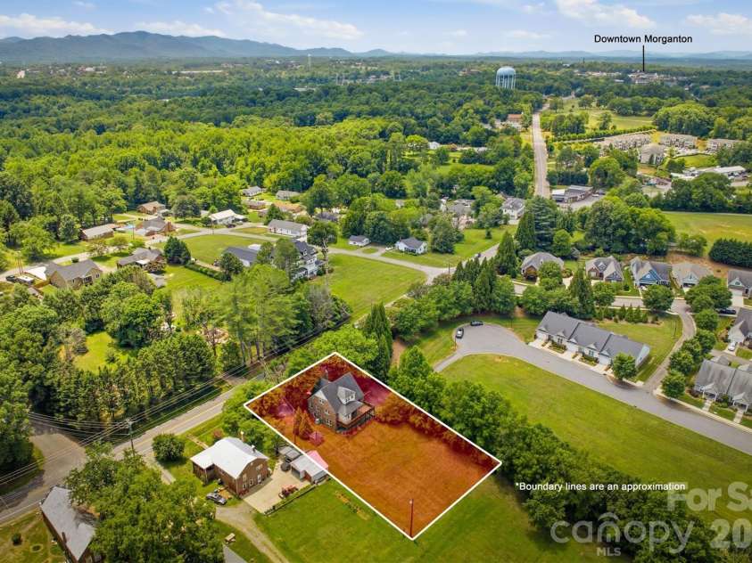 1205 Union Street, Morganton, NC 28655.  MLS# CAR4415291, YatesRealty ID 44895. 