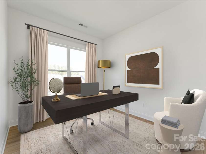 2250 Whitebark Drive, Indian Land, SC 29707.  MLS# CAR4415447, YatesRealty ID 44919. Flex room example virtually staged