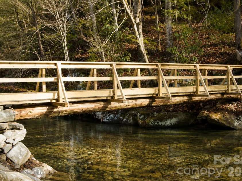 155 Horse Shoe Ridge Road, Deep Gap, NC 28618.  MLS# CAR4415542, YatesRealty ID 44957. Bridge & Trails