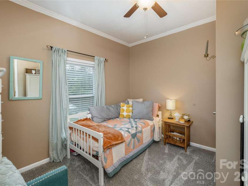 8 Blaines Way, Candler, NC 28715.  MLS# CAR4406500, YatesRealty ID 44964. Bedroom 2