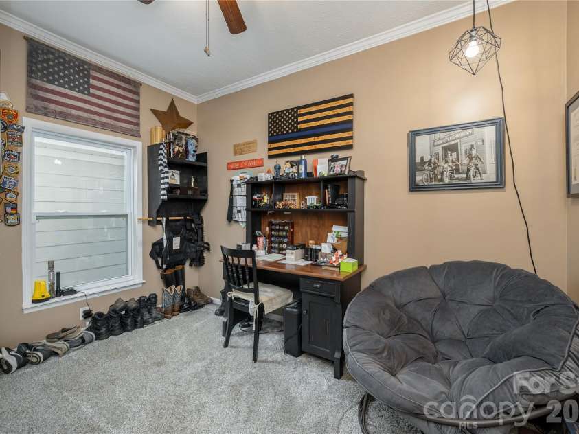 8 Blaines Way, Candler, NC 28715.  MLS# CAR4406500, YatesRealty ID 44964. Bedroom 3