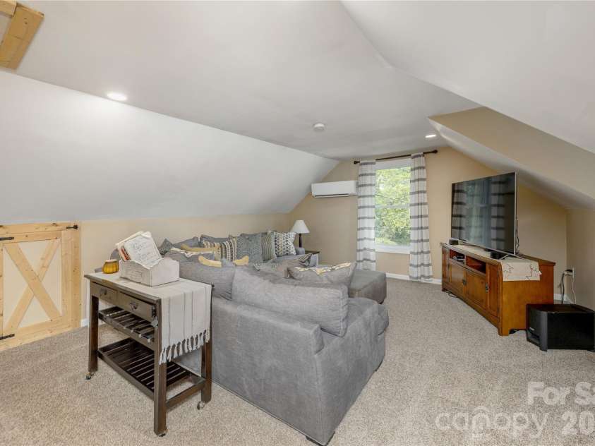 8 Blaines Way, Candler, NC 28715.  MLS# CAR4406500, YatesRealty ID 44964. Media room