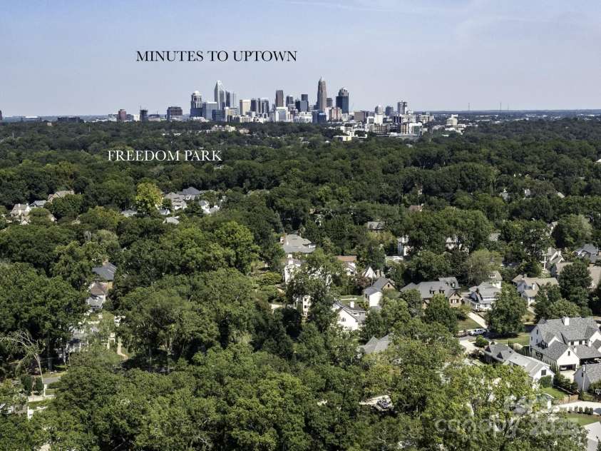 1969 Maryland Avenue, Charlotte, NC 28209.  MLS# CAR4129352, YatesRealty ID 4497. Proximity to Freedom Park and Uptown