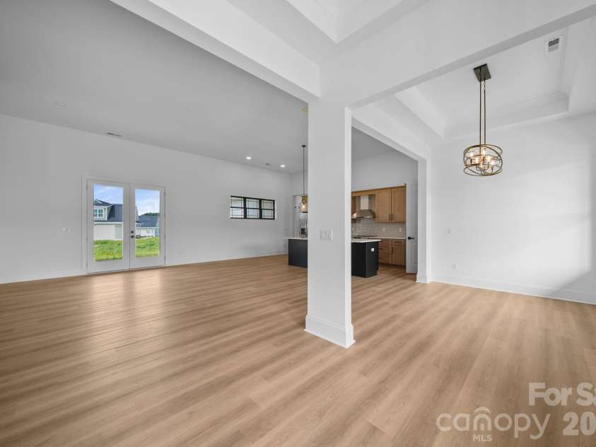 123 Trinity Court, Salisbury, NC 28147.  MLS# CAR4414964, YatesRealty ID 44995. View from the Foyer, Notice the Open Floor Plan