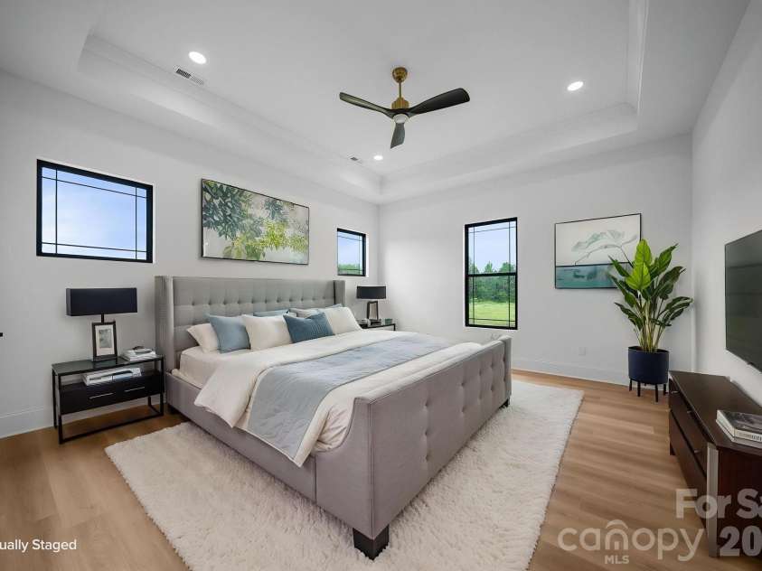 123 Trinity Court, Salisbury, NC 28147.  MLS# CAR4414964, YatesRealty ID 44995. Virtual Staged Owners Bedroom