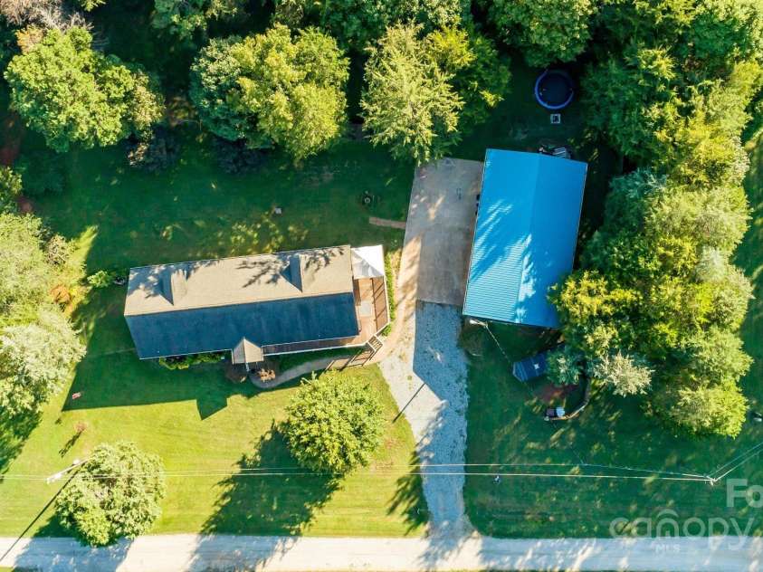 114 Harness Lane, Mocksville, NC 27028.  MLS# CAR4300524, YatesRealty ID 45. Aerial View