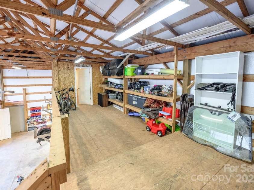 114 Harness Lane, Mocksville, NC 27028.  MLS# CAR4300524, YatesRealty ID 45. Upstairs Storage & Office