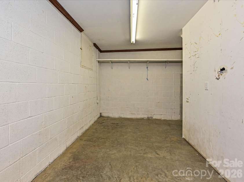 511 Manchester Road, Mount Gilead, NC 27306.  MLS# CAR4406596, YatesRealty ID 45001. Basement Storage